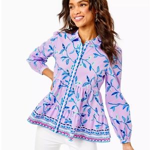 NWT Lilly Pullitzer Kenna Stretch Top